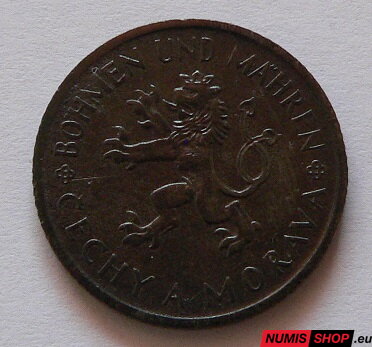 1 Koruna - Protektorát Čechy a Morava - 1943