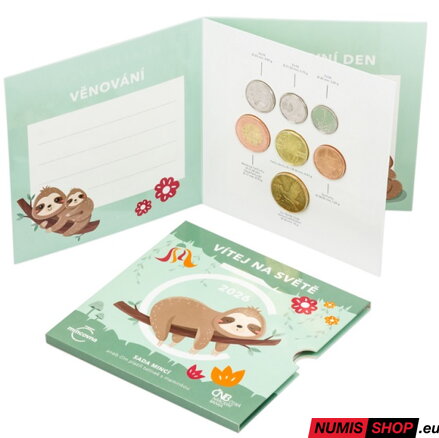 Sada mincí ČR 2026 - Narodenie dieťaťa