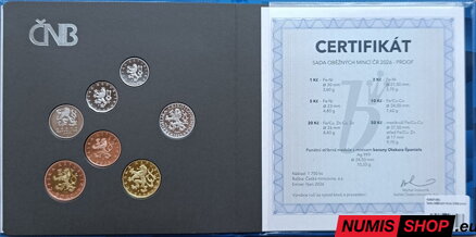 Sada mincí ČR 2026 - PROOF