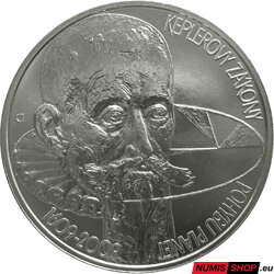 200 Kč ČR 2009 - Keplerovy zákony - BK
