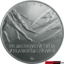200 Kč ČR 2009 - MS v lyžování - BK