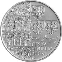 200 Kč ČR 2015 – Bedřych Hrozný - PROOF