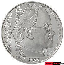 200 Kč ČR 2022 - Gregor Johann Mendel - PROOF