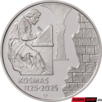 200 Kč ČR 2025 - Kronikář Kosmas - PROOF