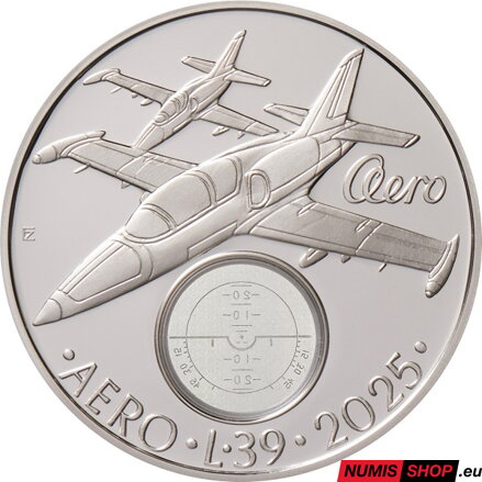 500 Kč ČR 2025 - Letoun Aero L-39 - BK