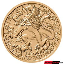 1 dukát - Česká republika 2024 - sv. Václav (zlato)