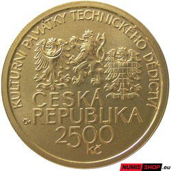 2500 Kč Česká republika 2010 - hamr v Dobřívě
