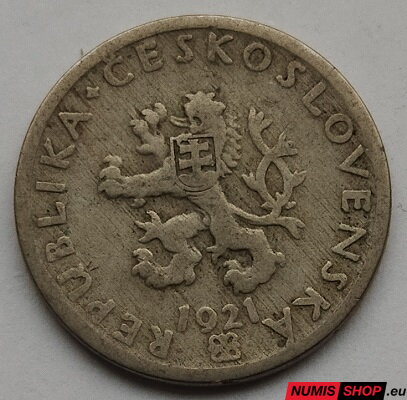 20 h - ČSR - 1921 20 h - ČSR - 1921