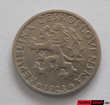 1 Kčs - ČSR - 1923