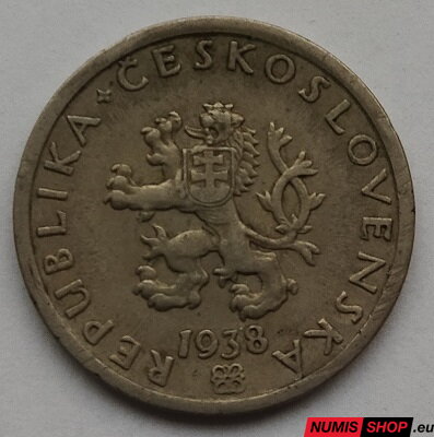 20 h - ČSR - 1938 20 h - ČSR - 1938