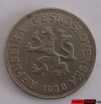 5 Kčs - ČSR - 1938