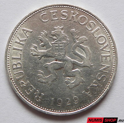 5 Kčs - ČSR - 1929