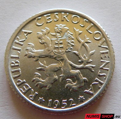 Československo - 1 koruna - 1952 Al