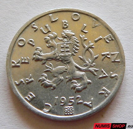 Československo - 50 halier - 1952 Al