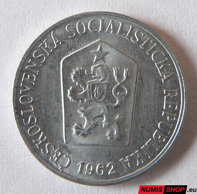 1 halier - Československo -1962