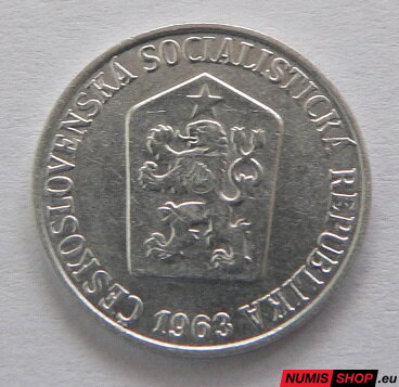 5 halierov - Československo - 1963