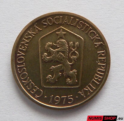 1 koruna - Československo - 1975