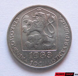 50 halierov - Československo - 1983