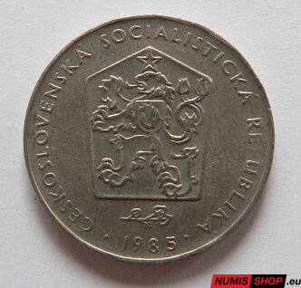 2 koruna - Československo - 1985