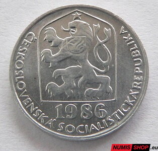 10 halierov - Československo - 1986