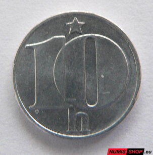 10 halierov - Československo - 1974