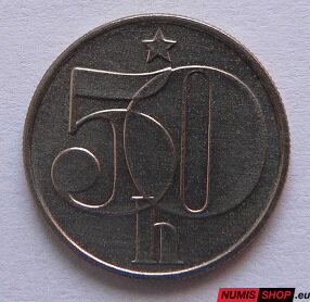 50 halierov - Československo - 1988