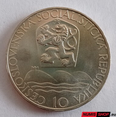 10 Kčs ČSSR 1967 - Academia Istropolitana