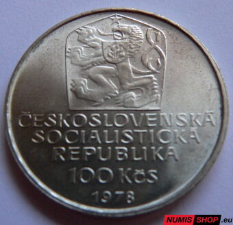 100 Kčs ČSSR 1978 - Karel IV.