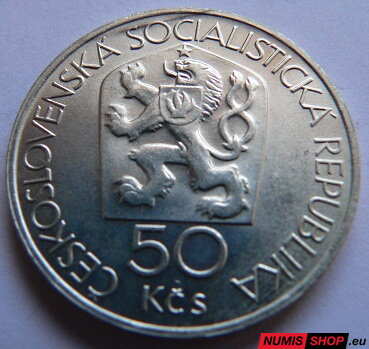 50 Kčs ČSSR 1978 - Mincovňa Kremnica