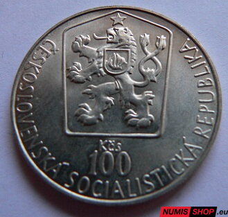 100 Kčs ČSSR 1985 - MS v hokeji