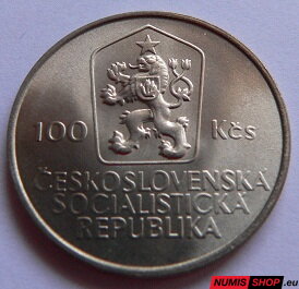 100 Kčs ČSSR 1985 - MS v hokeji