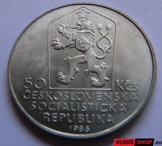 50 Kčs ČSSR 1986 - Levoča