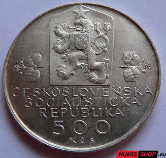500 Kčs ČSSR 1988 - Československá feredácia