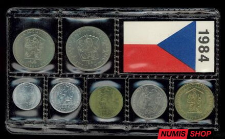 Sada mincí ČSSR 1984