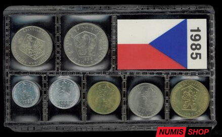 Sada mincí ČSSR 1985