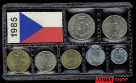 Sada mincí ČSSR 1985