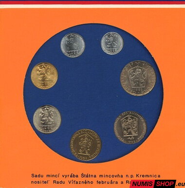 Sada mincí ČSSR 1988