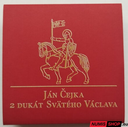 ČSR - Svätováclavský 2 dukát - Ján Čejka - 2022 ČSR - Svätováclavský 2 dukát - Ján Čejka - 2022