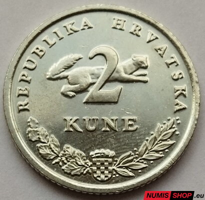 Chorvátsko - 2 kuny - 2017 - UNC