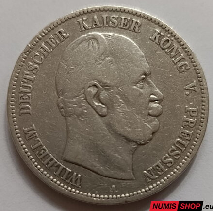 Deutsches Reich - 5 Mark - 1876 - A - Wilhelm I. (Preussen)