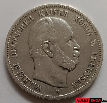 Deutsches Reich - 5 Mark - 1876 - B - Wilhelm I. (Preussen)
