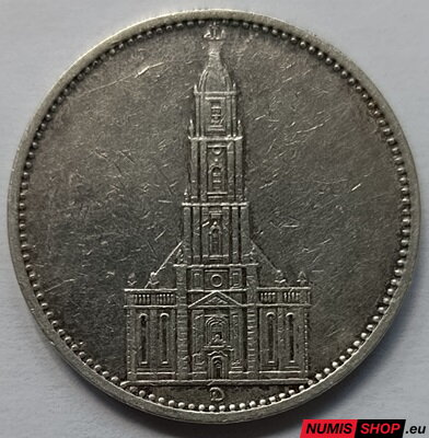 Deutsches Reich - 5 Reichsmark - 1934 - A - kostol