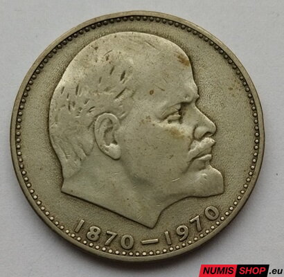Rusko (ZSSR) - 1 pamätný rubel - Lenin