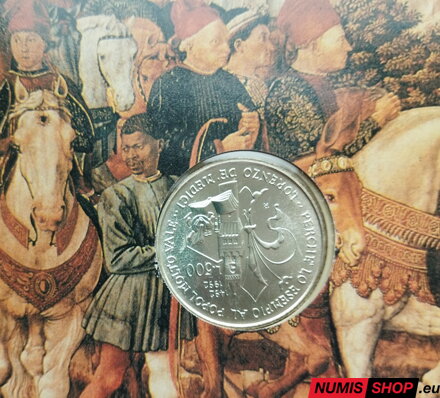 500 lír Taliansko - 1992 - Lorenzo de Medici 500 lír Taliansko - 1992 - Lorenzo de Medici