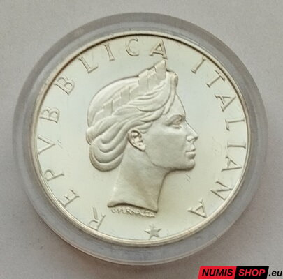 500 lír Taliansko - 1986 - Year of Peace - proof 500 lír Taliansko - 1986 - Year of Peace - proof