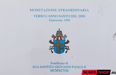 Vatikán - 2 x 10 000 lír - 1998 - Svätý rok - Anno Santo - PROOF