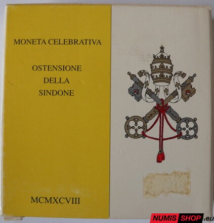 Vatikán - 500 lír - 1998 - 20. výročie pontifikátu Jána Pavla II.