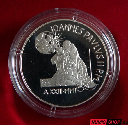 Vatikán - 5000 lír - 2001 - Veľká Noc - Ján Pavol II. - PROOF
