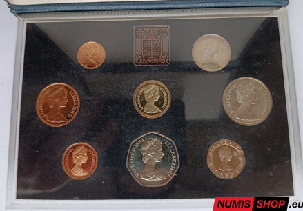 Sada Veľká Británia 1983 proof Sada Veľká Británia 1983 proof