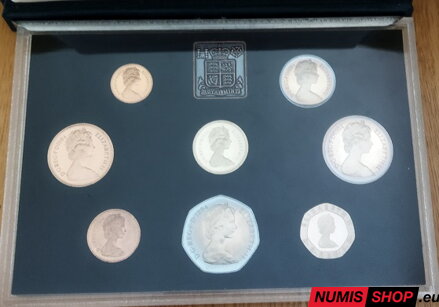 Sada Veľká Británia 1984 proof